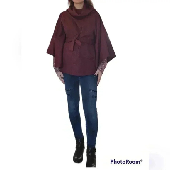 COPY - Poncho with belt  - Picture 7 of 7